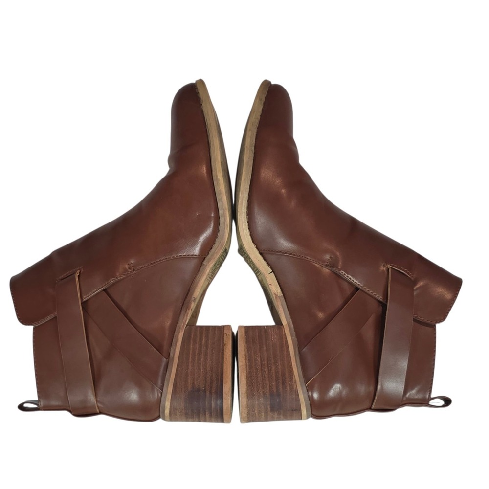 Brown Ankle Boots Size 9 - Picture 9 of 10